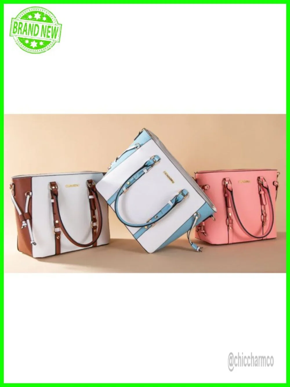 Montana West 3PCS Purses for Women Tote Bag and Wallet Set Shoulder Satchel